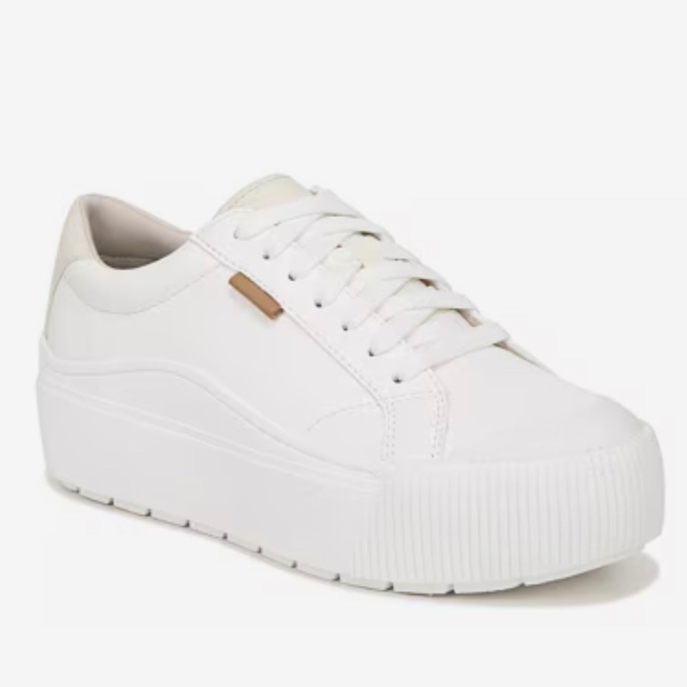 Dr. Scholl's White Platform Sneakers